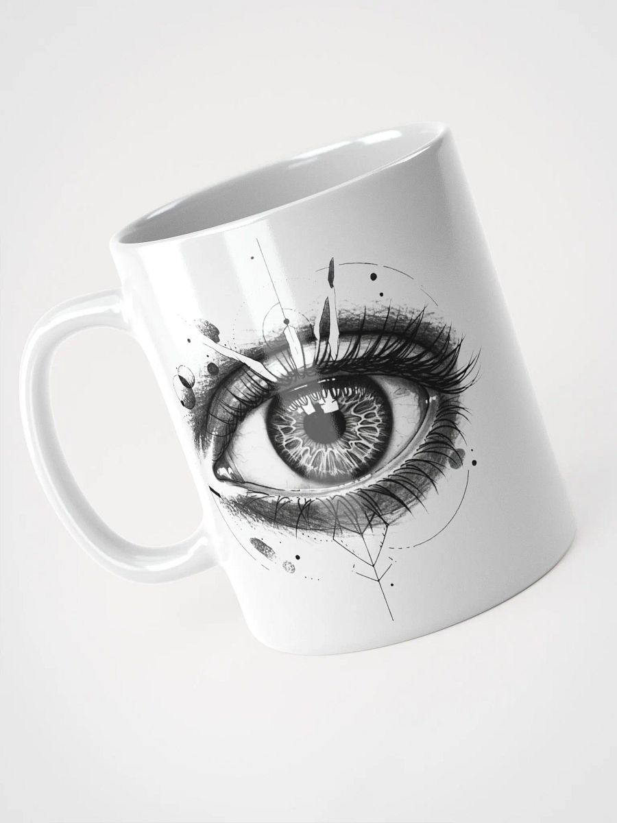 Surreal Eyes White Mug product image (9)