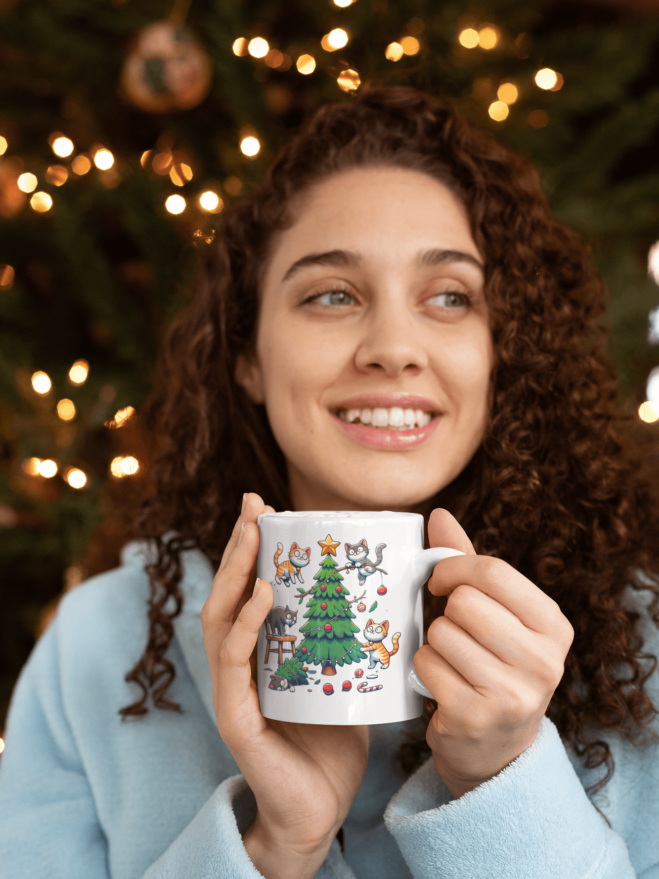 Cats & Christmas Chaos Coffee Mug product image (1)