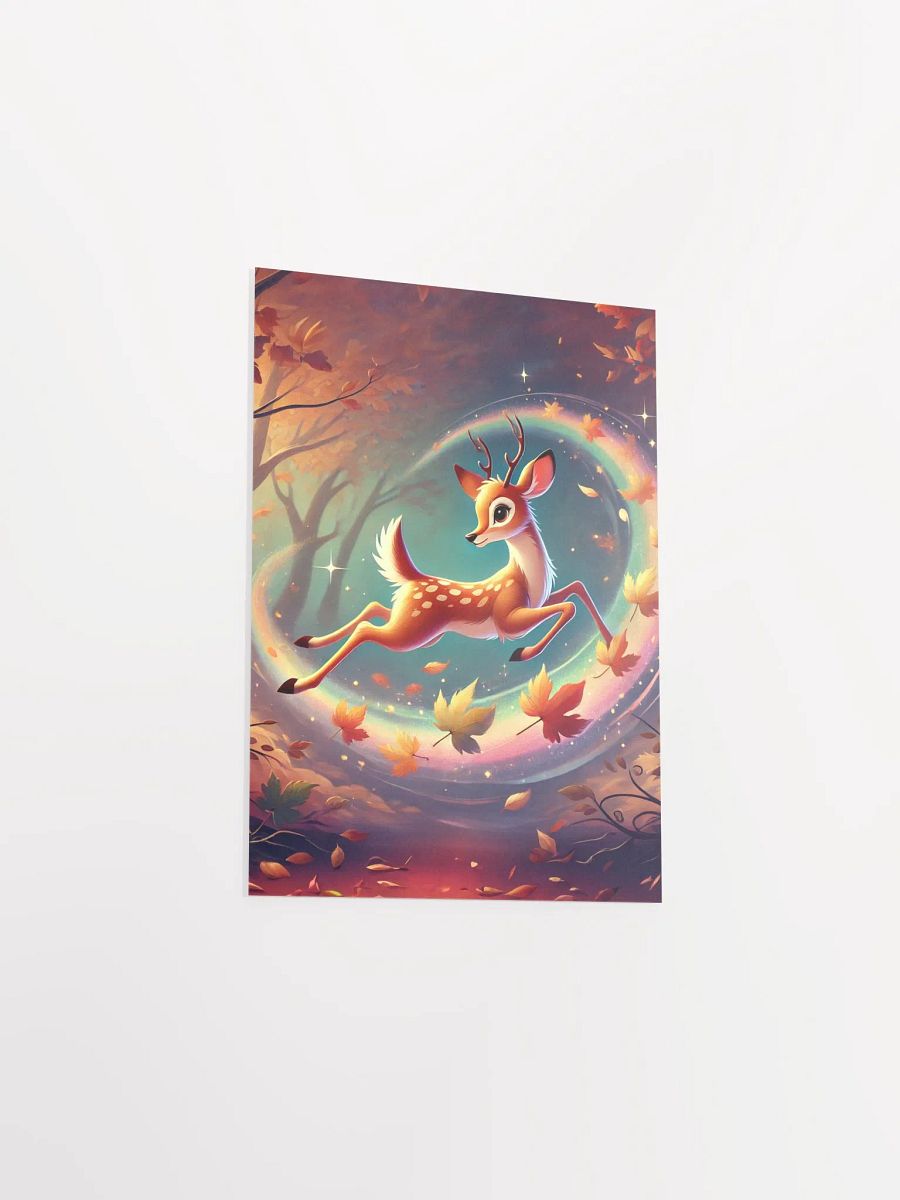 Enchanted Forest Deer Premium Matte Poster product image (18)