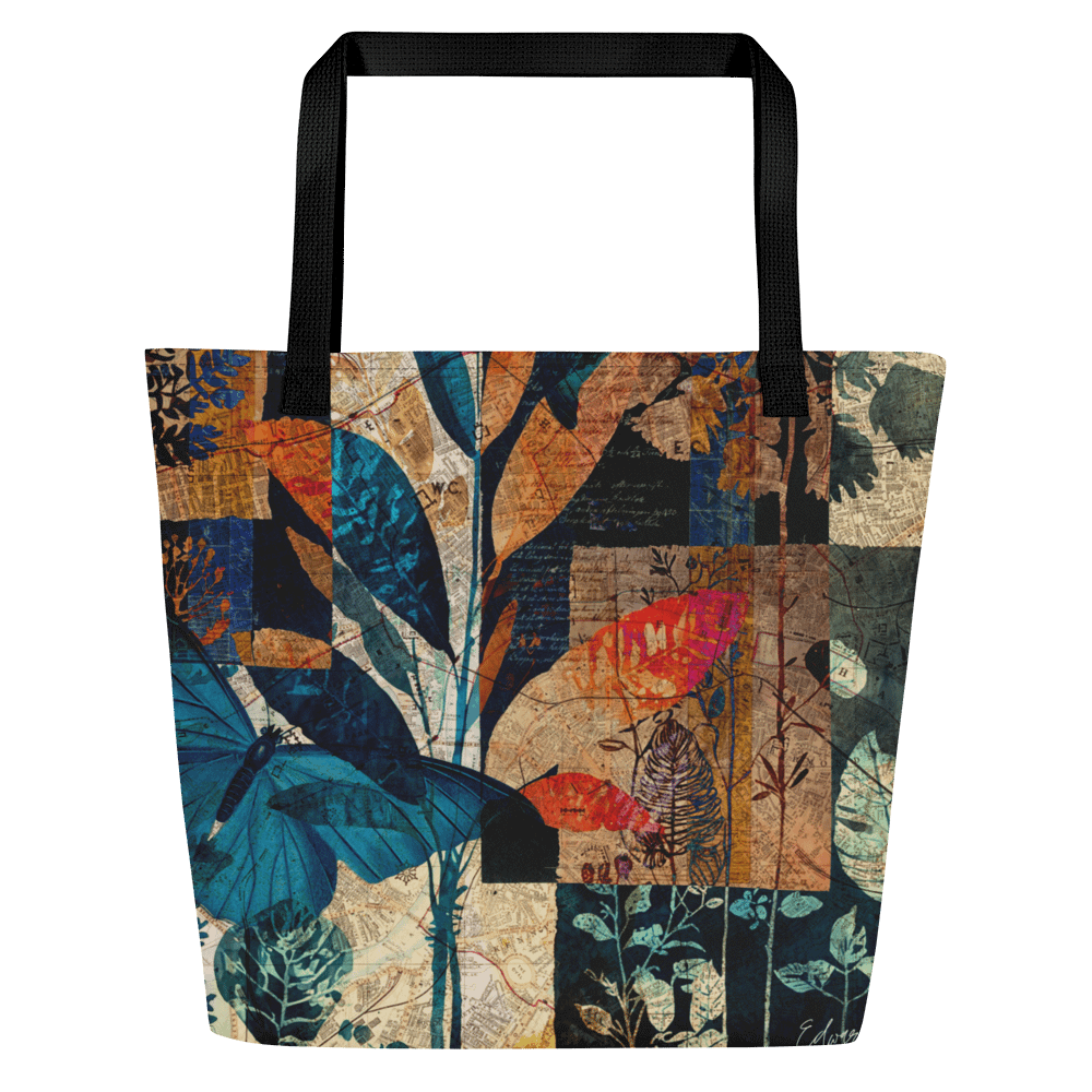 Butterfly Botanical Bliss Tote Bag product image (1)