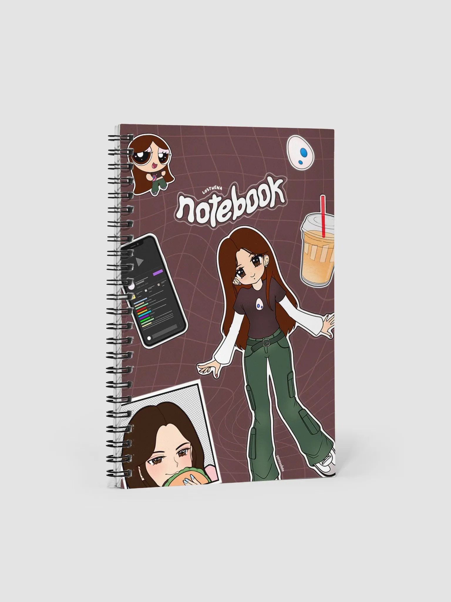 Losthena Notebook - Let's be friends! [HenaY2K Set] product image (1)