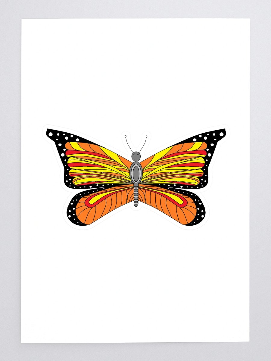 Symmetrical Insect Wings Kiss Cut Sticker Sheet product image (3)