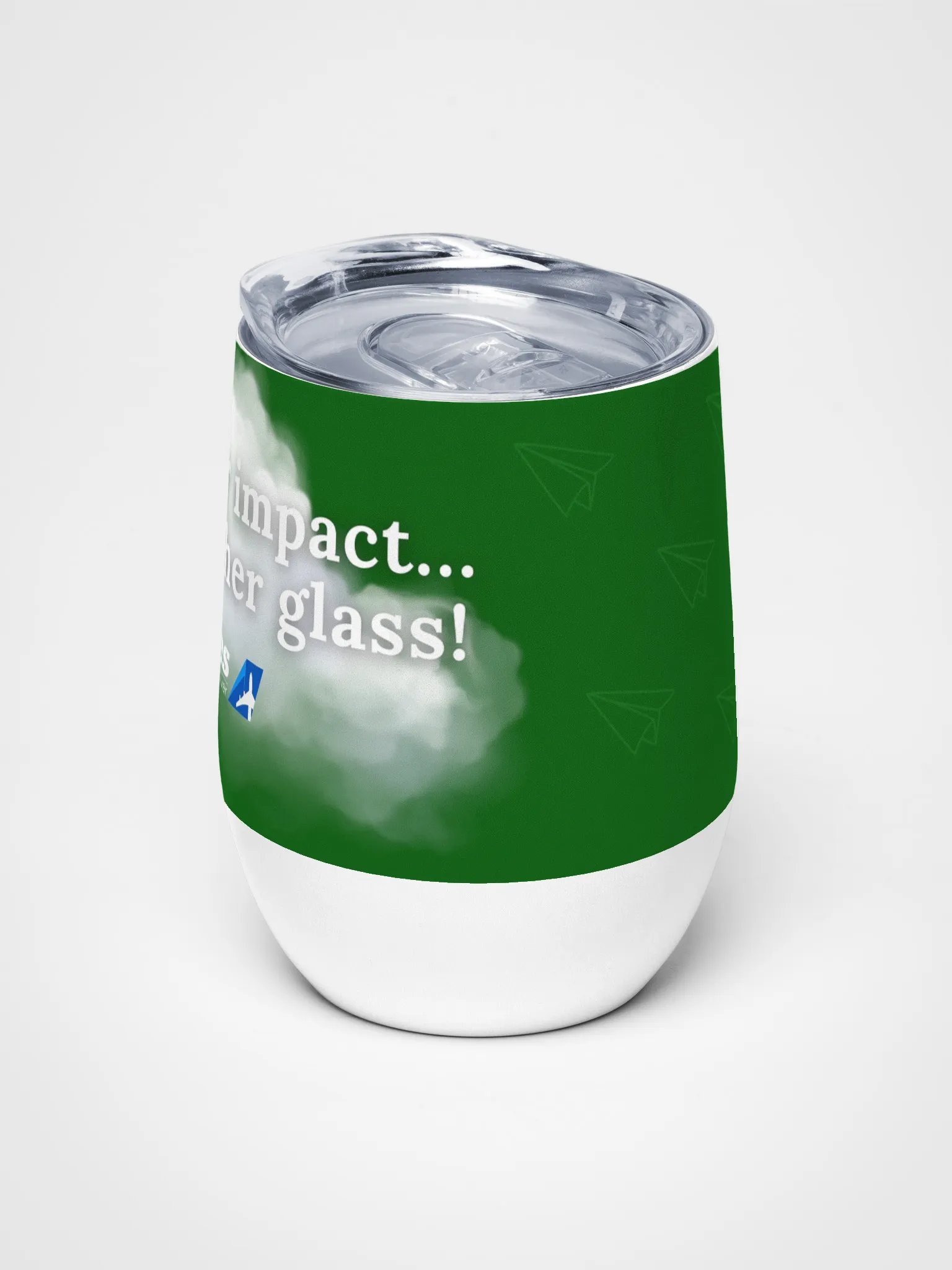 🍷 Brace For Impact… With Another Glass - Traveller’s Wine Tumbler product image (6)