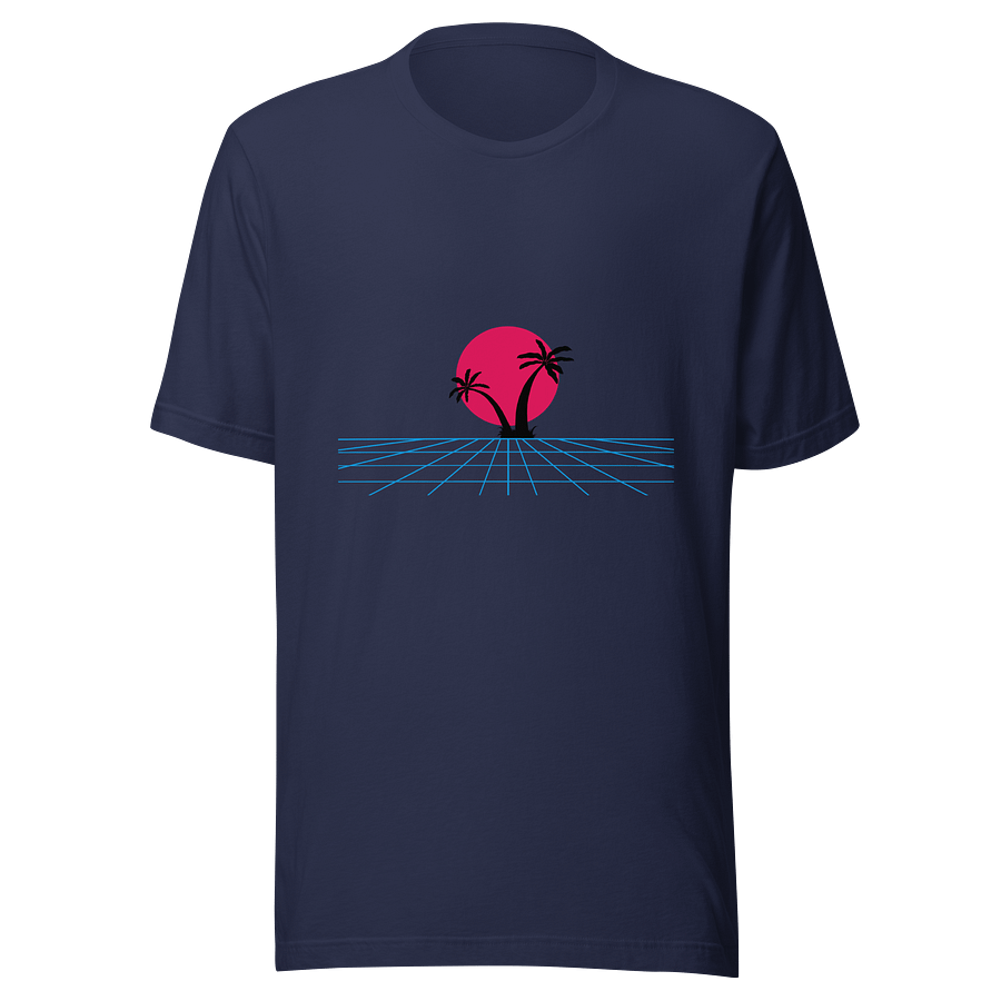 Retro Sunset Paradise Eco T-Shirt product image (1)