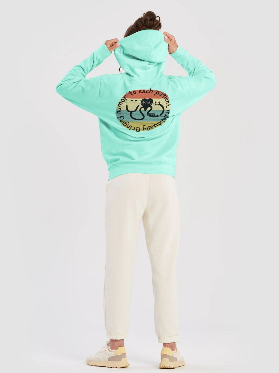 Bringing humor to each patient individually Midweight Hoodie product image (59)