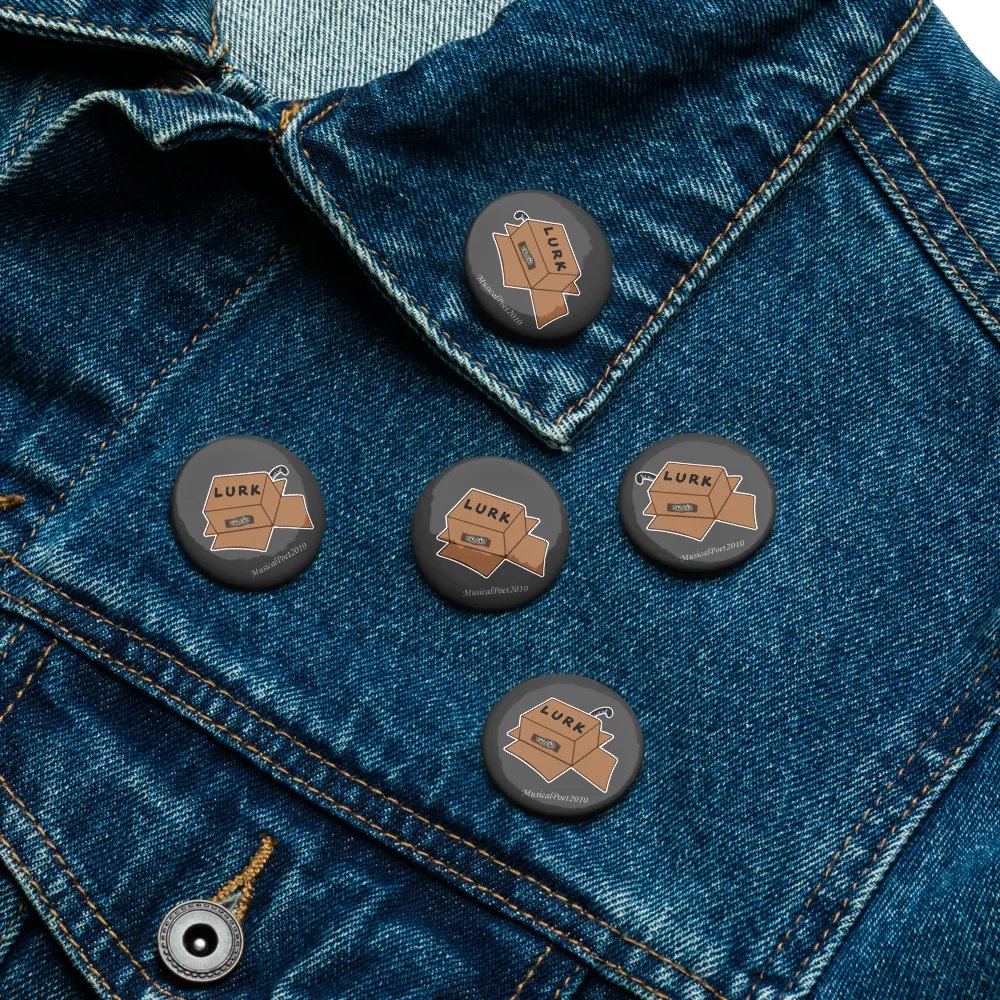 Lurker Cat Emote Pin Set product image (11)