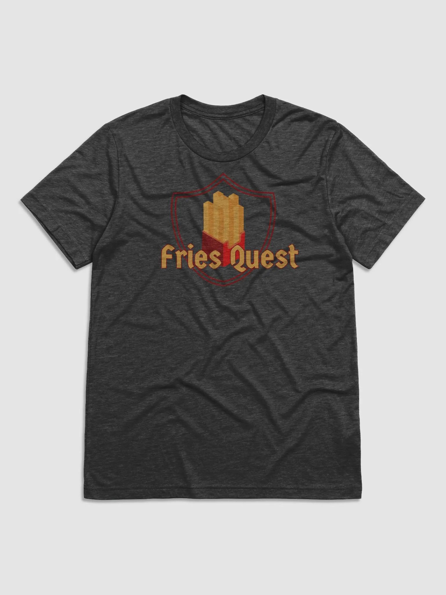 Triblend Short Sleeve Fries Quest T-Shirt product image (1)