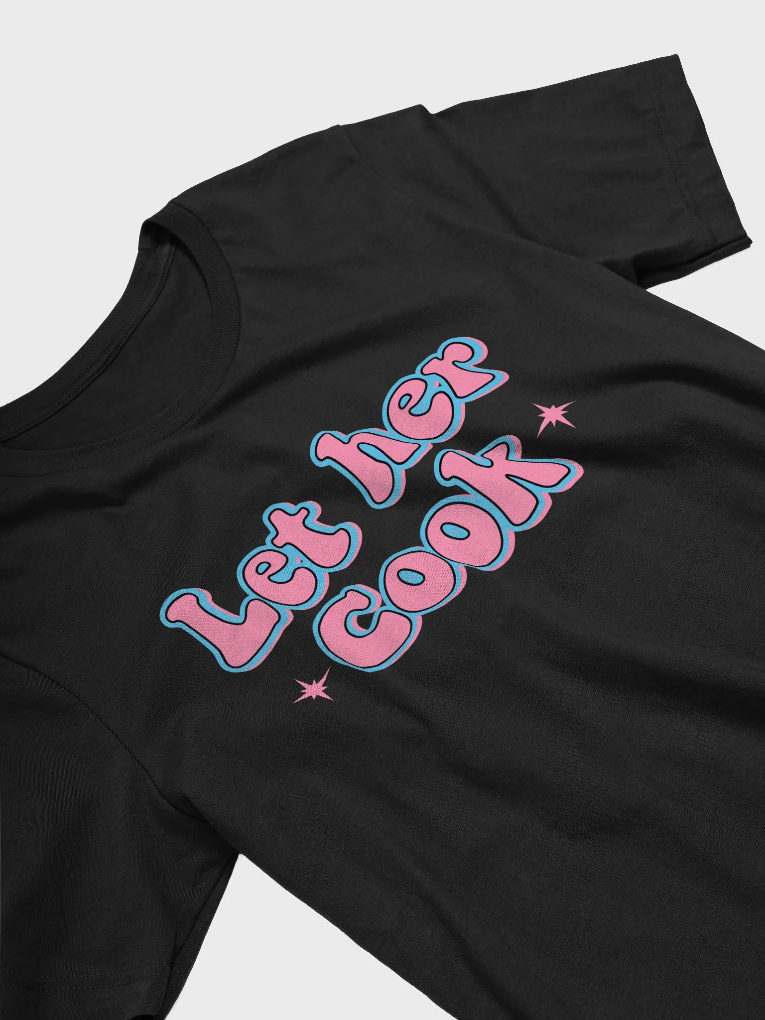 Let Her Cook Shirt – Retro Aesthetic Feminist Tee for Women & Girls product image (8)
