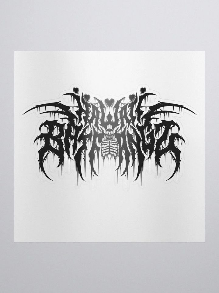 Kawaiibatfangz Metal Sticker [B] product image (1)