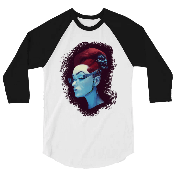 Lex in Blue Baseball Shirt product image (2)