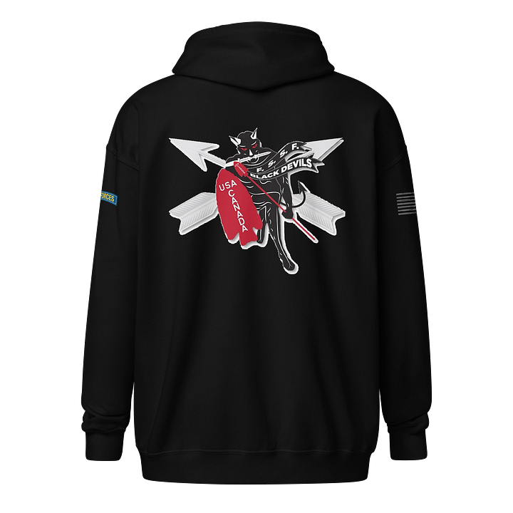 Devil's Brigade Hoodie, Zip product image (2)