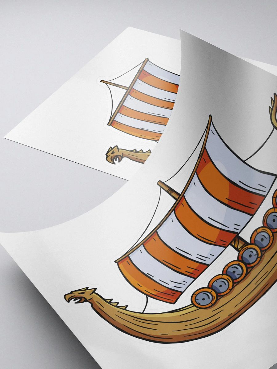 Longboat raiding sticker product image (4)