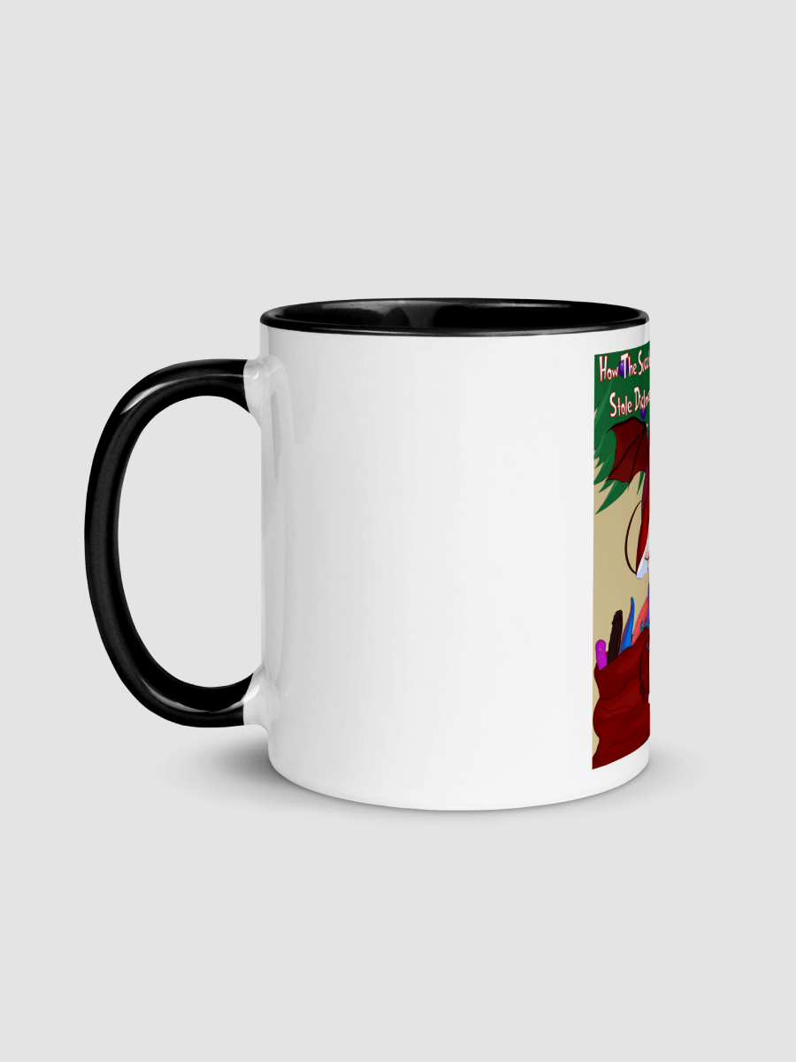 Succ Stole Dickmas Ceramic Mug with Color Inside product image (3)