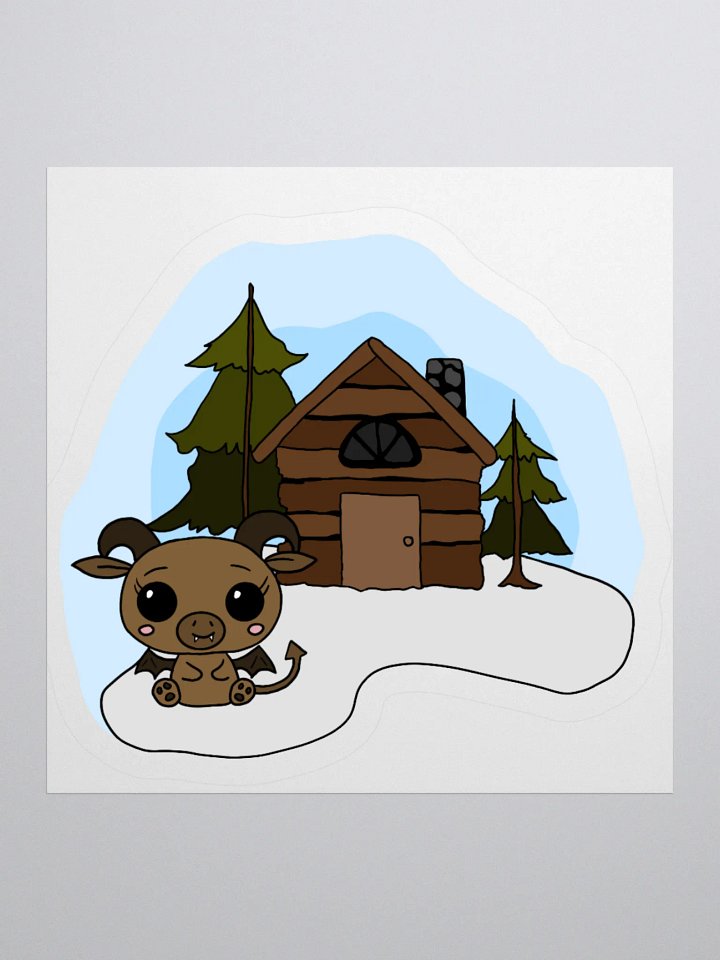 Antonio the Jersey Devil Cryptikids Sticker product image (3)