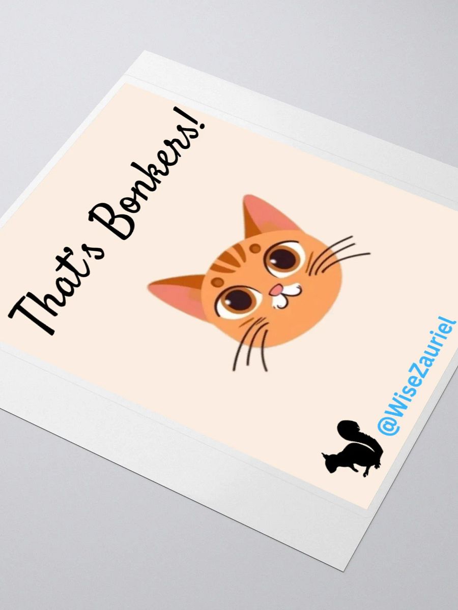 That's Bonker's Sticker product image (3)