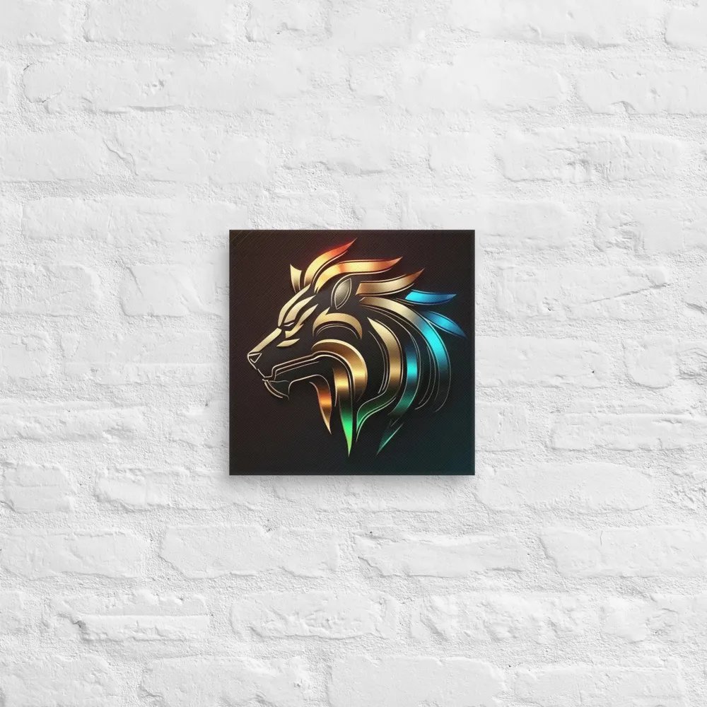 Lion logo canvas product image (17)