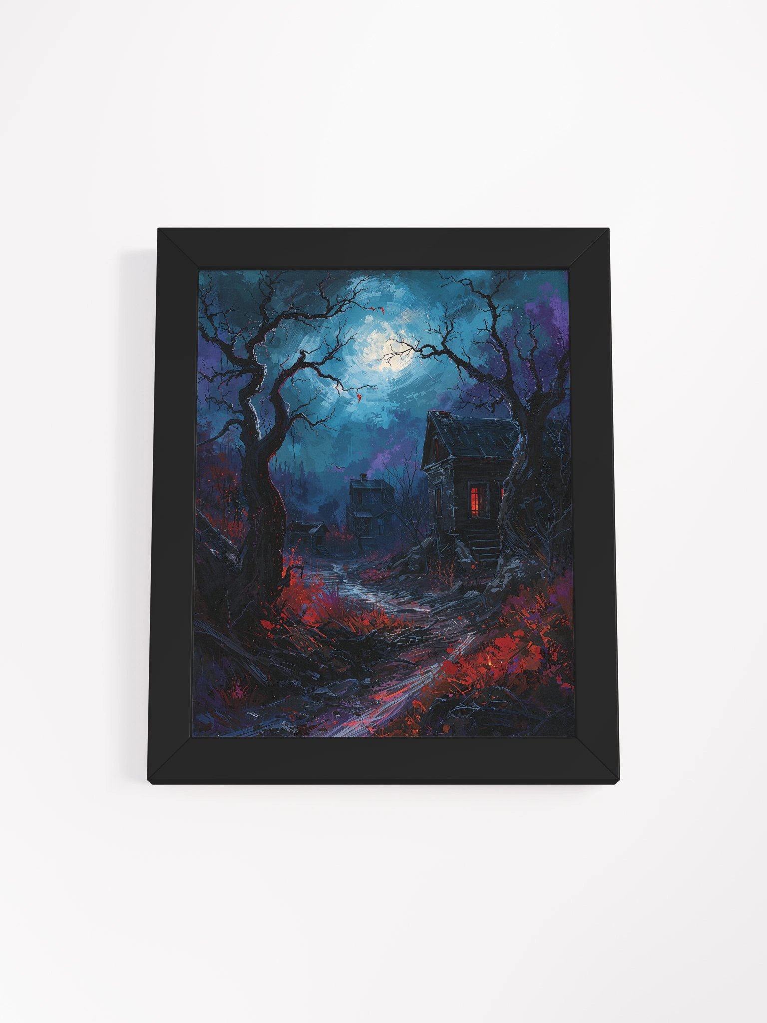 Whispers Beneath the Moonlight Framed Print product image (1)