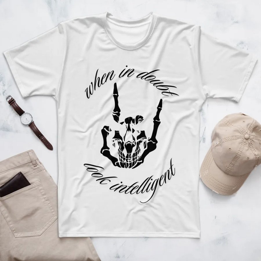 when in doubt men's t-shirt product image (7)