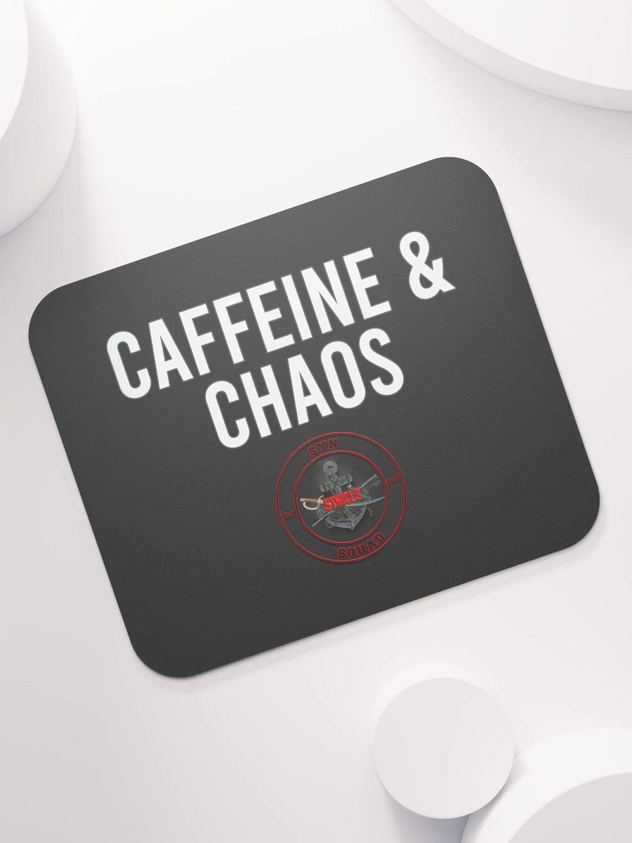 Caffeine & Chaos - Mouse Pad product image (7)