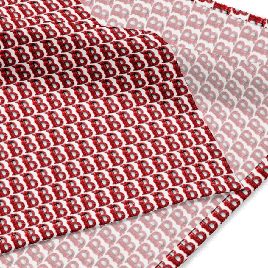 Valentine’s Monogram Letter B(6) Bandanna product image (4)