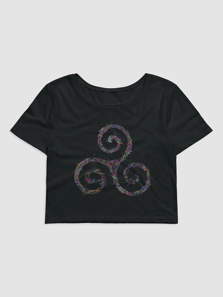 Triskelion Rainbow Crop Tee product image (1)