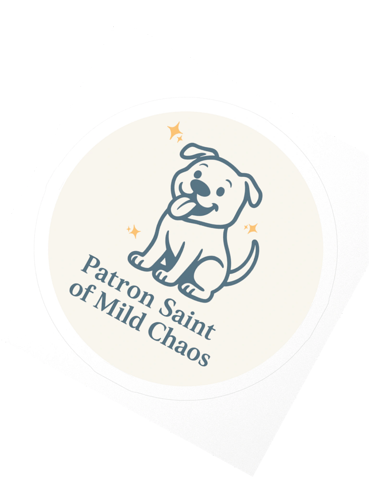 Patron Saint of Mild Chaos Sticker product image (4)