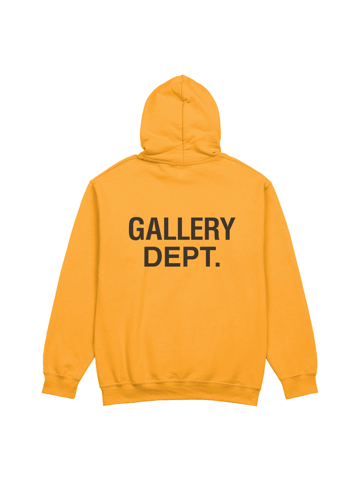 90'S GD LOGO HOODIE Gold product image (1)