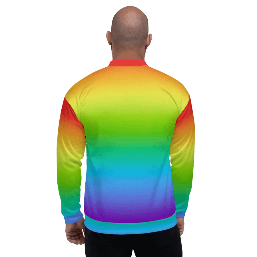 Rainbow Bomber Jacket product image (11)