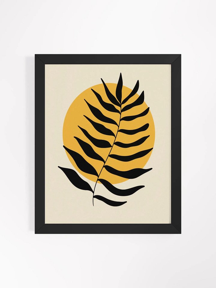 Vibrant Ayous Wood Framed Matte Poster product image (7)