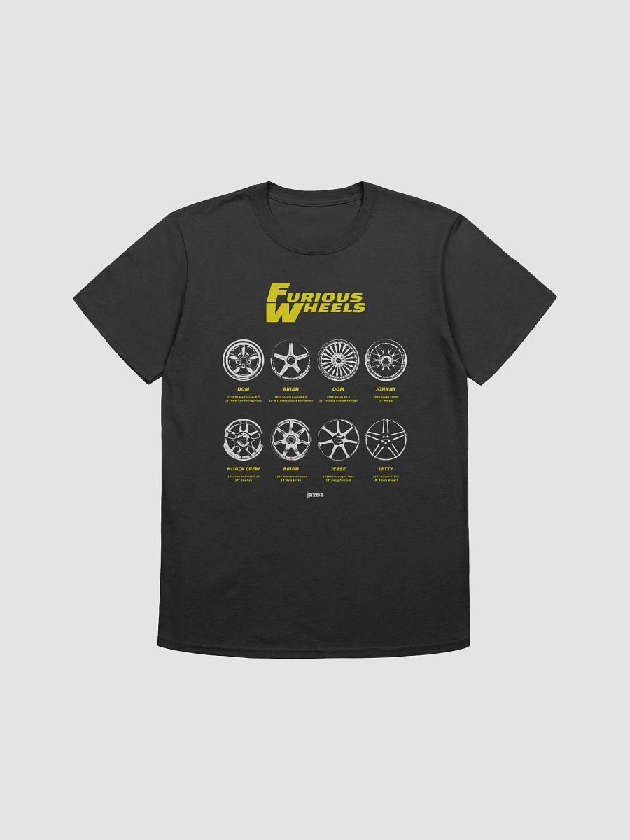 Furious Wheels - dark Tshirt product image (2)