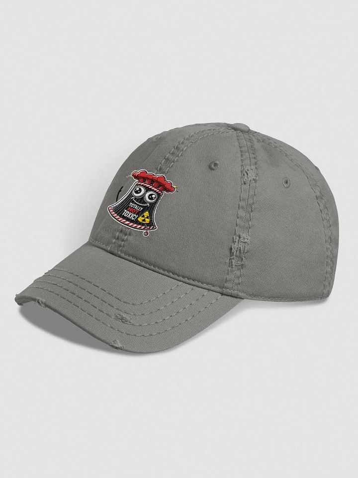 Totally not Toxic Distressed Denim cap product image (7)