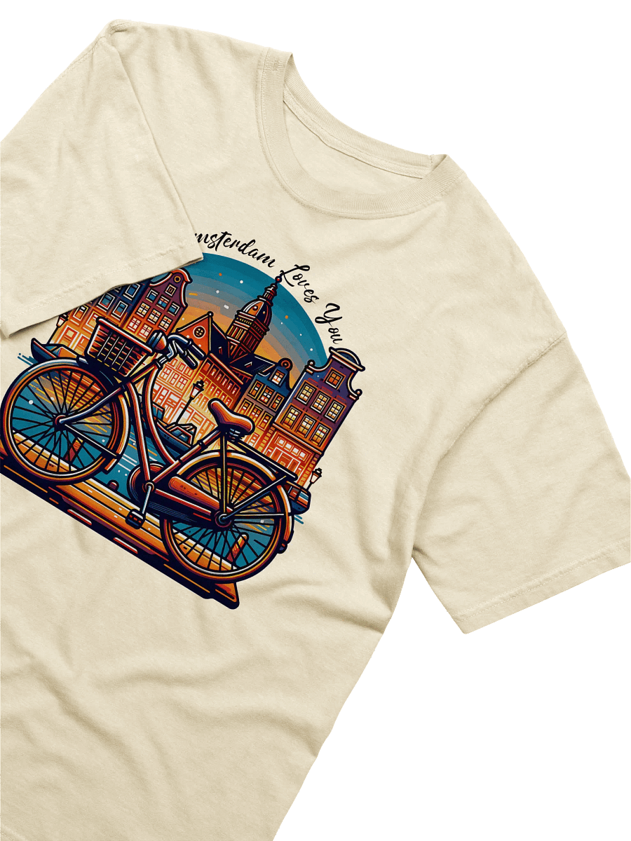 Amsterdam Loves You Relaxed Fit Unisex T-Shirt product image (2)