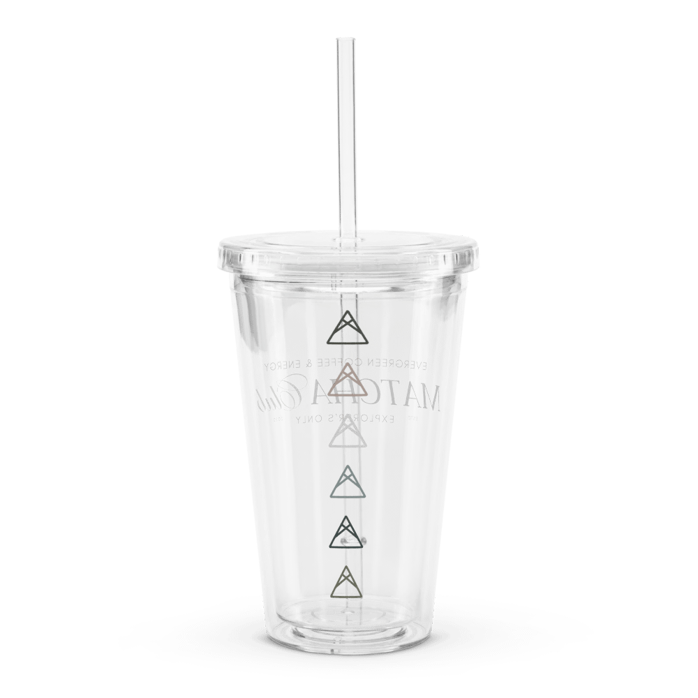 Matcha Club Clear Plastic Tumbler | Sip Society product image (2)