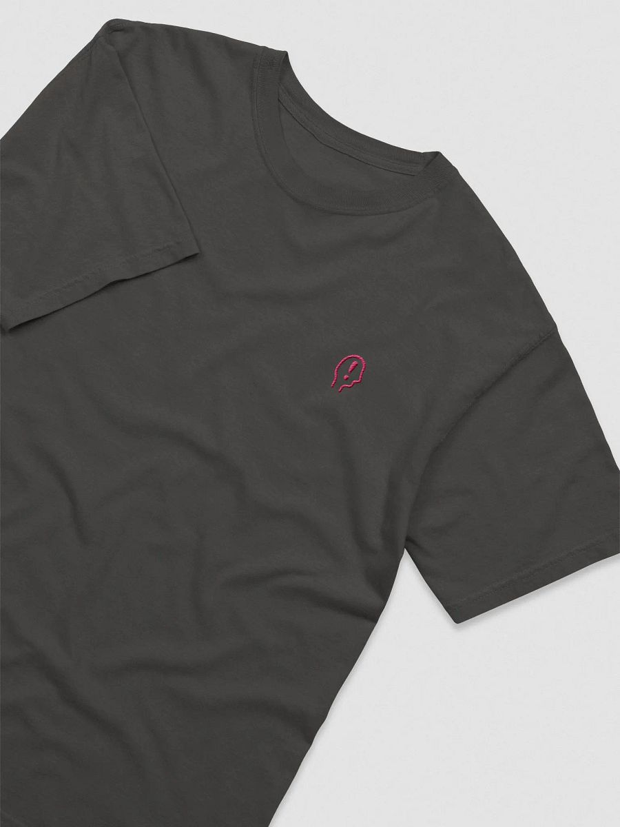 EXCLAIMING MENTALLY (L.C., pink) embroidered garment dyed tee product image (47)