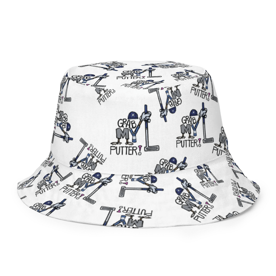 Grab My Putter Reversible Bucket Hat: Large Logo product image (1)