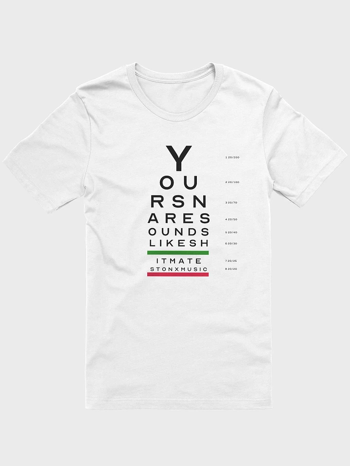 Producer's Vision Test - T-shirt product image (1)