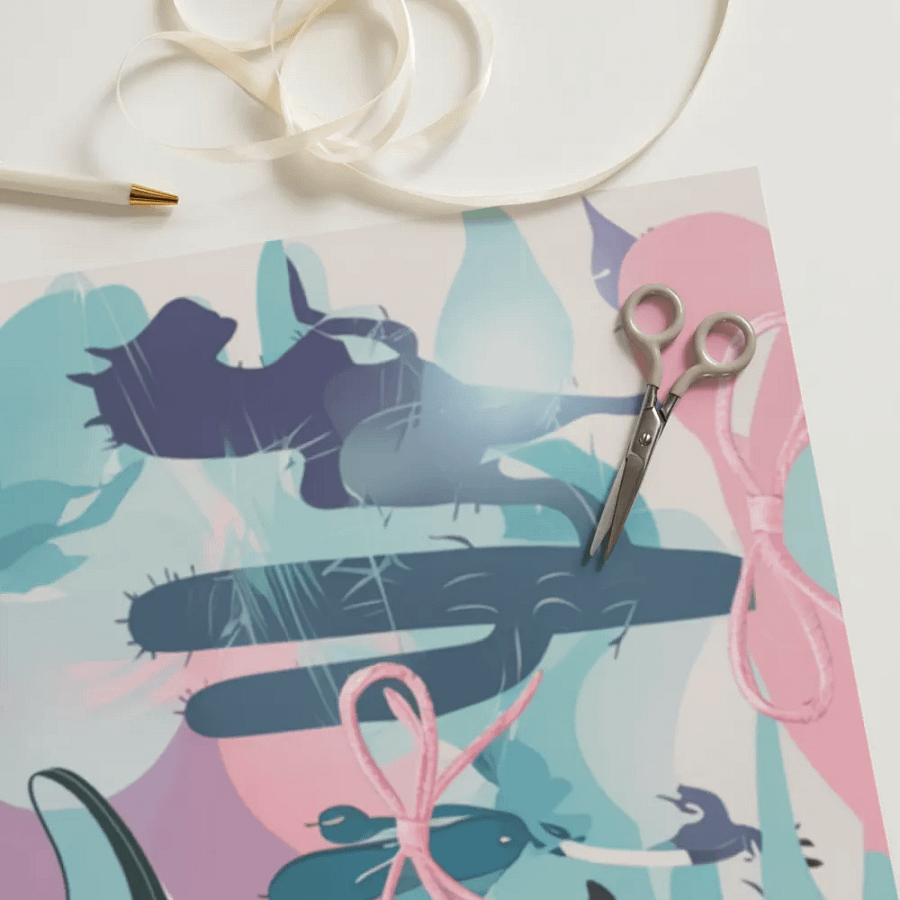 Western Themed Wrapping Papers product image (11)