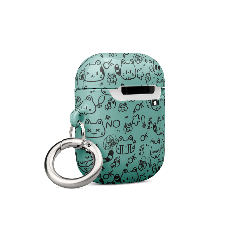 Cute Cat Doodles AirPods® Case product image (5)