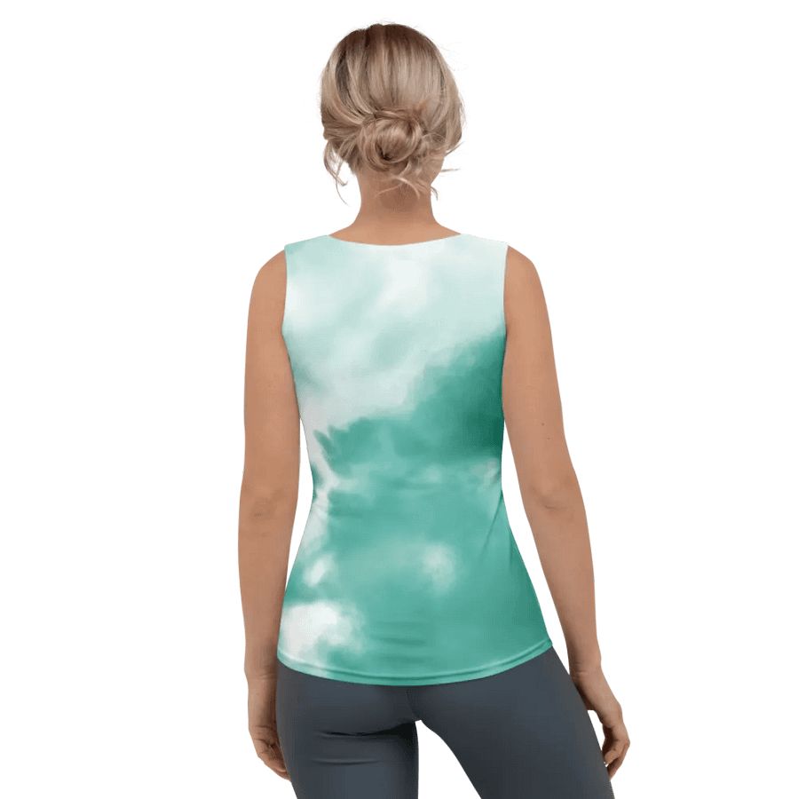 Aqua Dream All-Over Women's Tank Top product image (2)