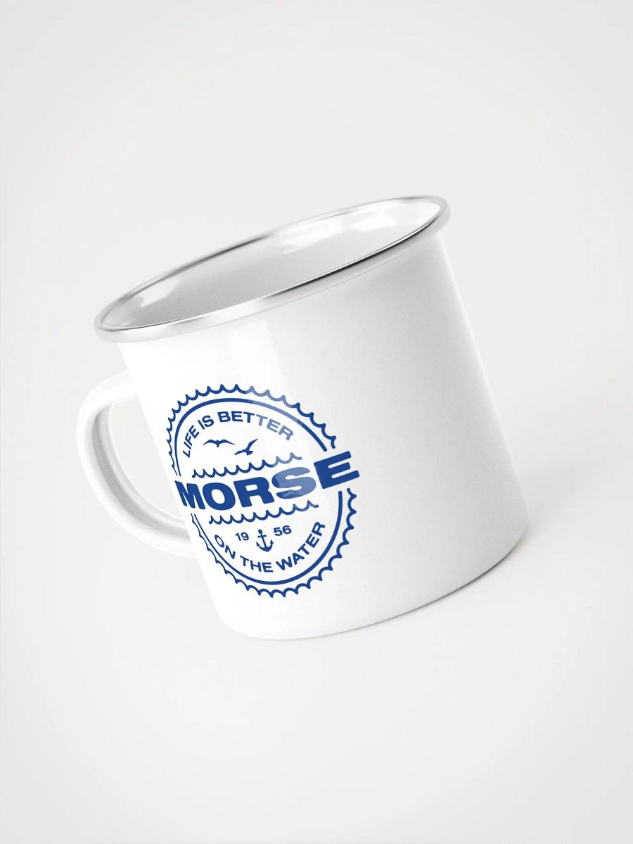 Morse Enamel Mug (Blue) - 2022 Collection product image (4)