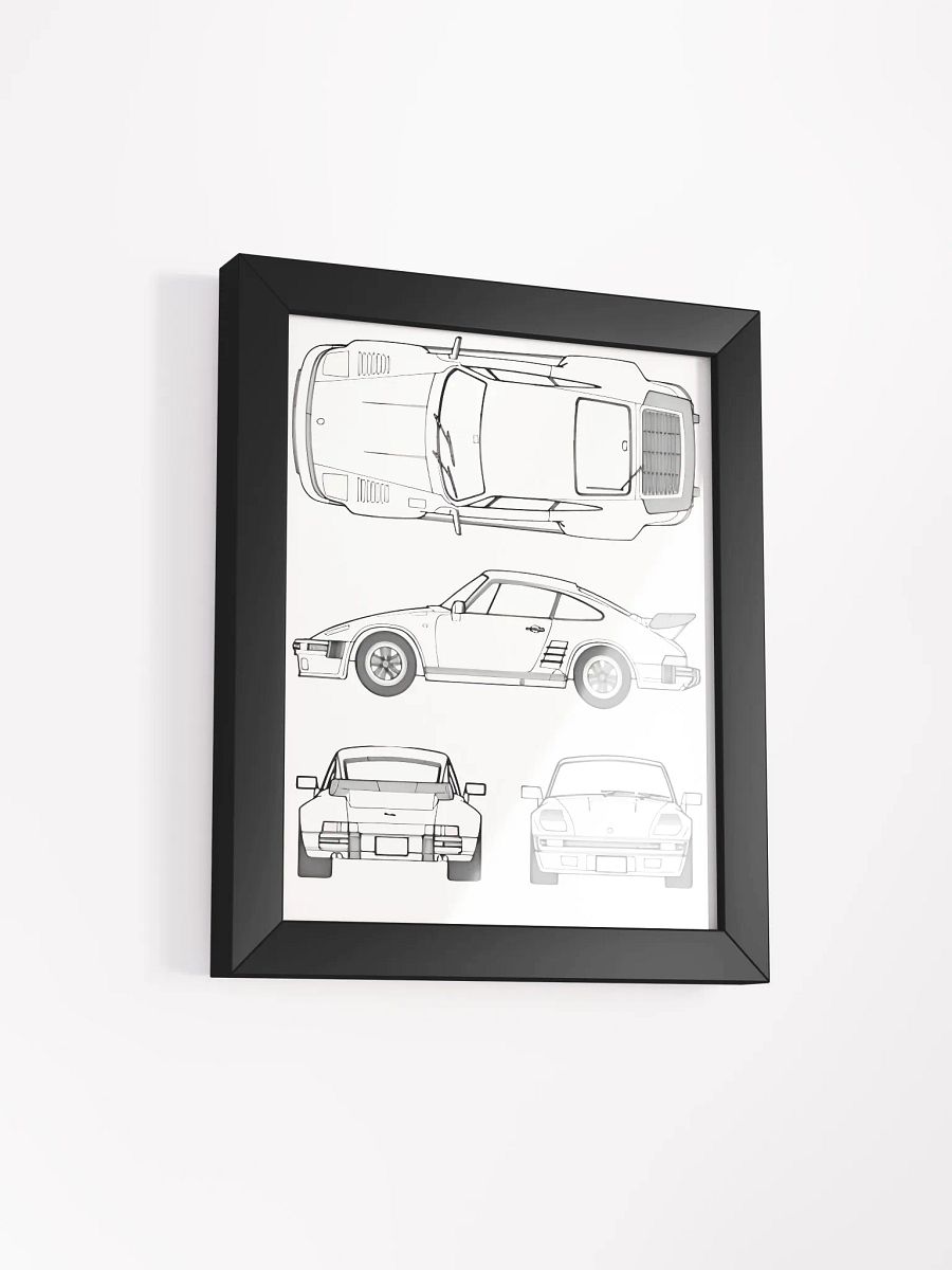 Framed Sports Car Poster product image (2)