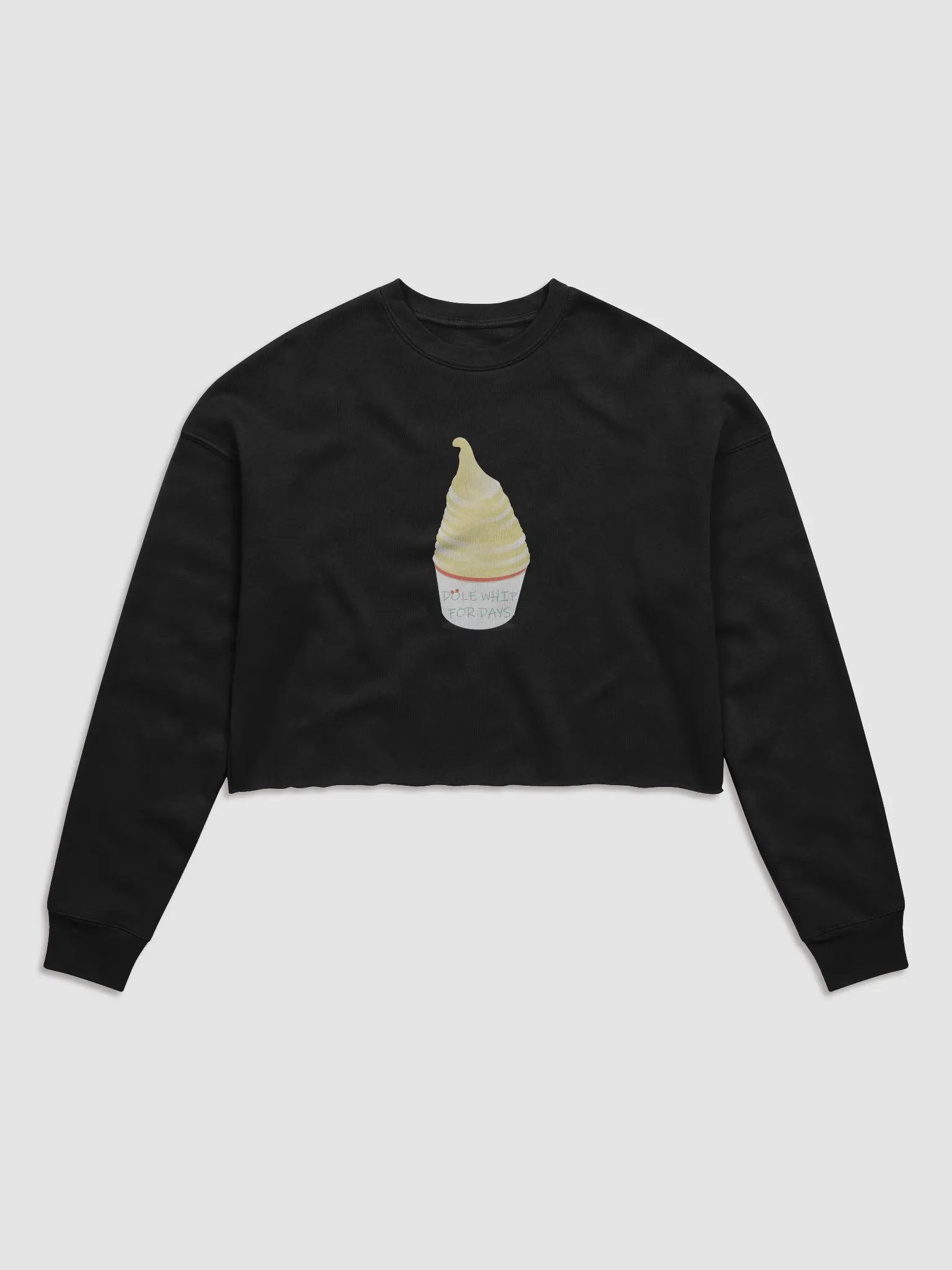 Disney Snacks Dole Whip For Days Crop Sweatshirt product image (5)