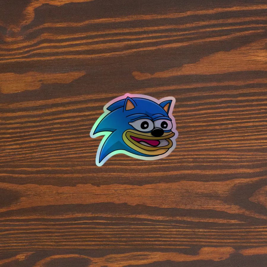 Sonic Holo Sticker product image (5)