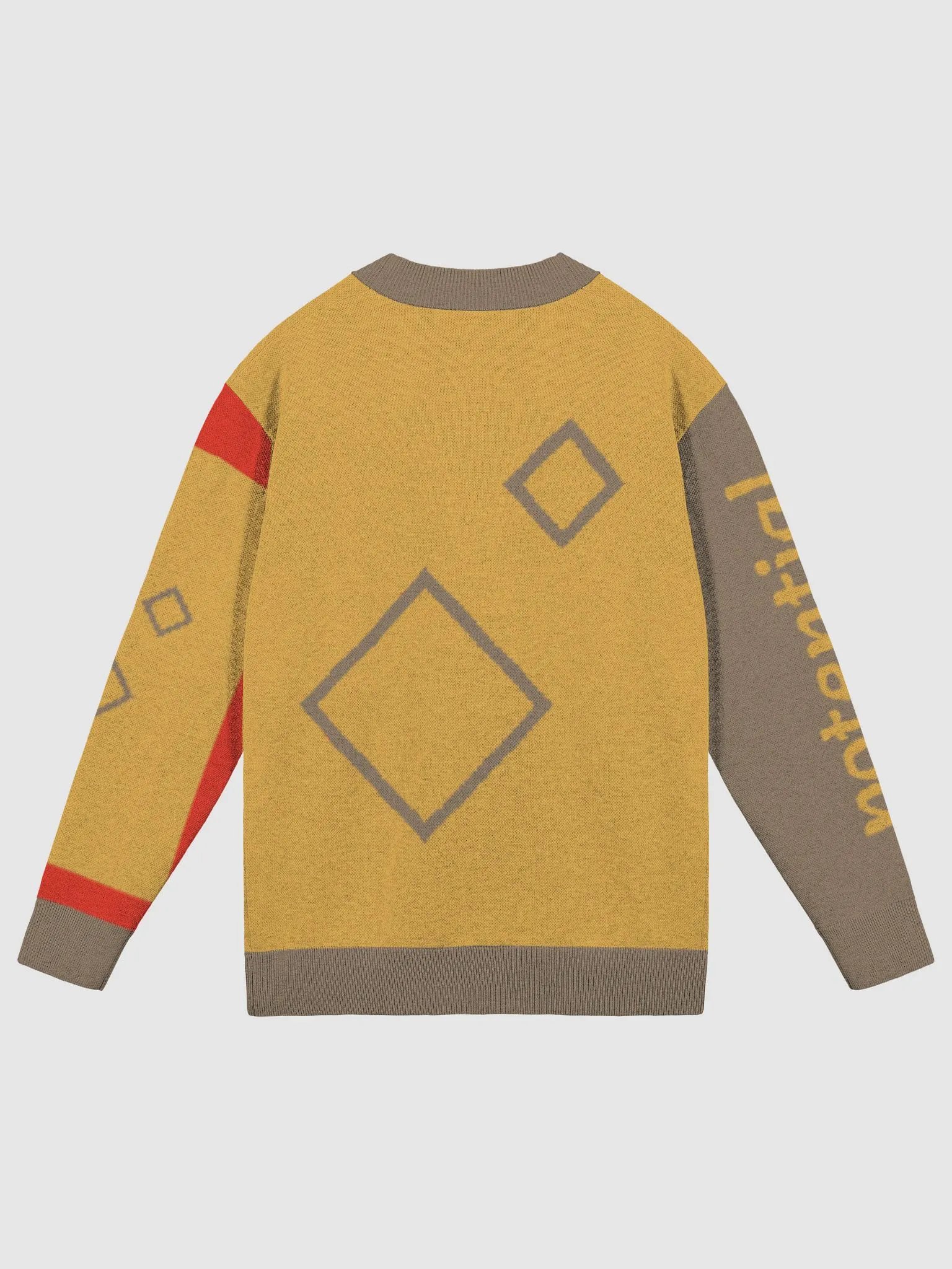 Contrast - Knitted Cardigan Without Pocket product image (2)