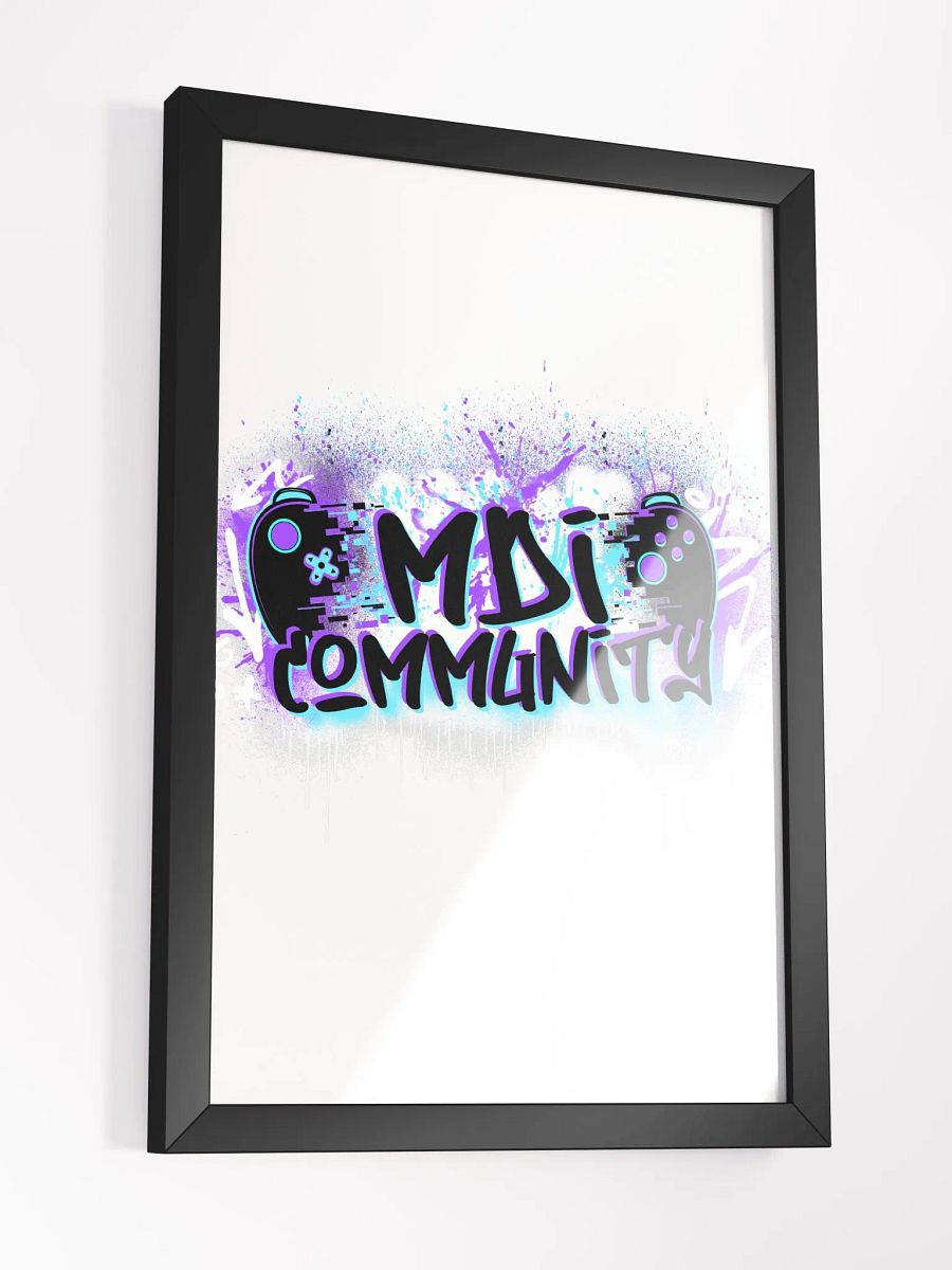 MDI Community (Matte Framed Poster) product image (6)