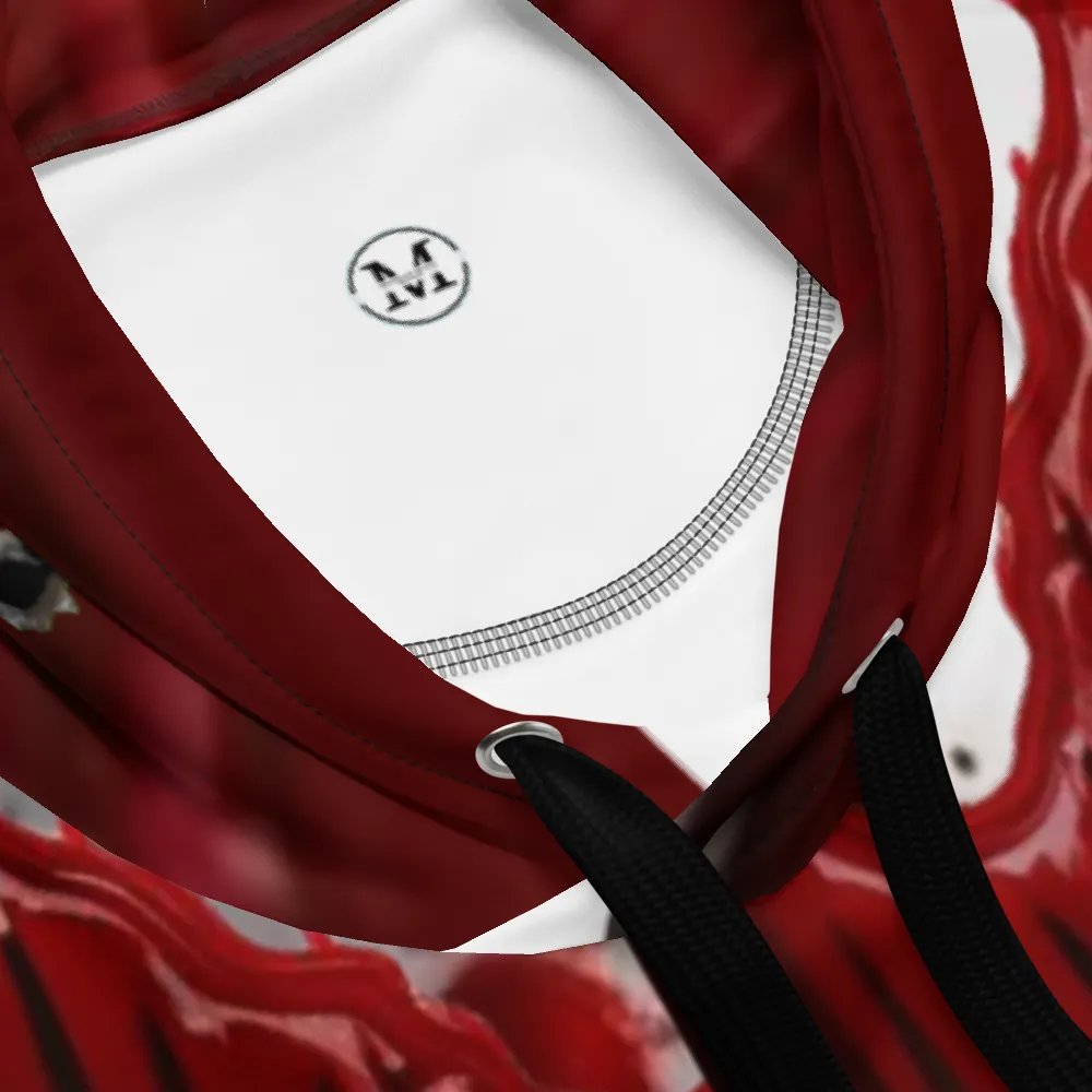 Demonic Skull Blood Dripping All-Over Hoodie product image (5)