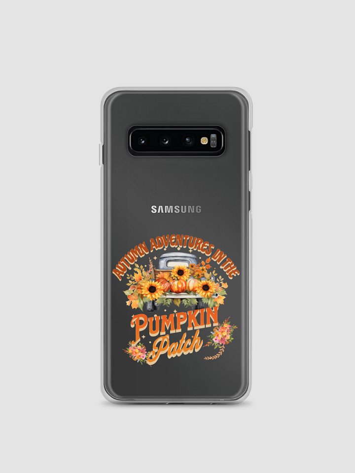 Samsung phone Case -Autumn adventures in the Pumpkin patch Design-All color 052 product image (1)