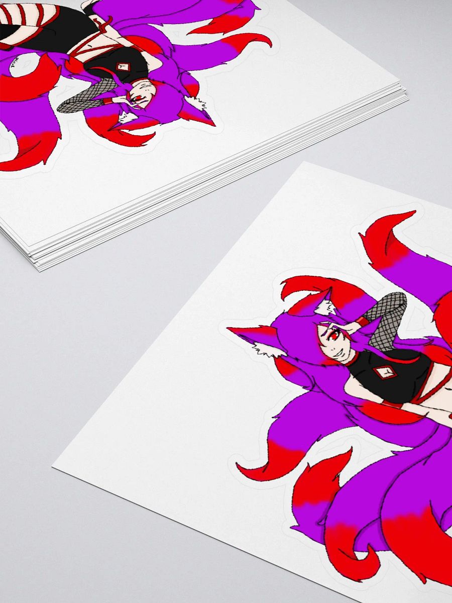 Red tail sticker product image (4)