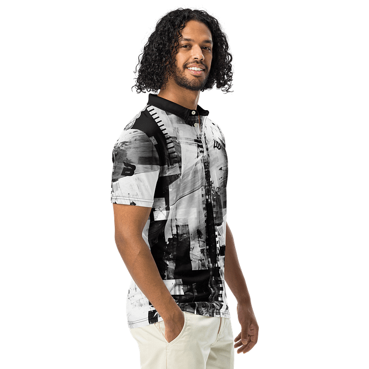 Glitch Slim Fit Polo product image (1)