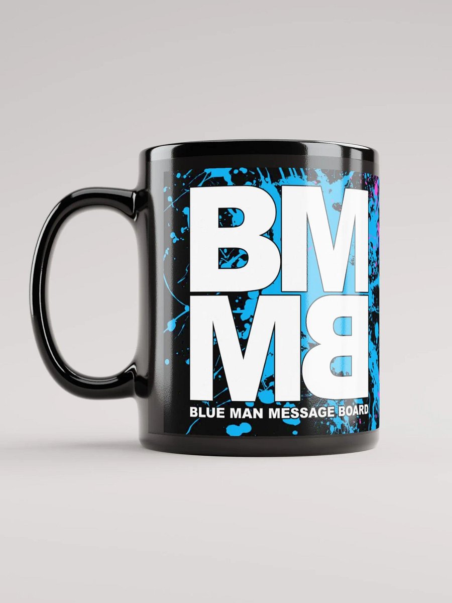 Blue Man Fans Paint Splash Coffee Mug product image (12)
